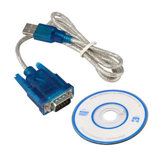 3ft translucent usb to db9 - to,